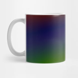 PINK BLUE GREEN RED TEXTURE ART Mug